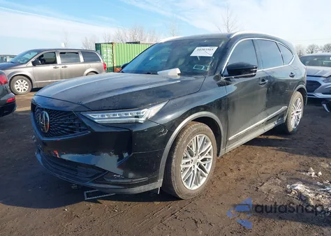 2022 Acura Mdx Advance Package из США, поврежденный, VIN 5J8YE1H84NL035328